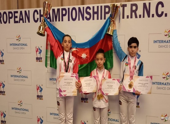 Uşaq fitnesi üzrə Avropa çempionatında uğurlu nəticə